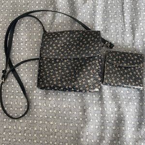 Patricia Nash- Navy flower set